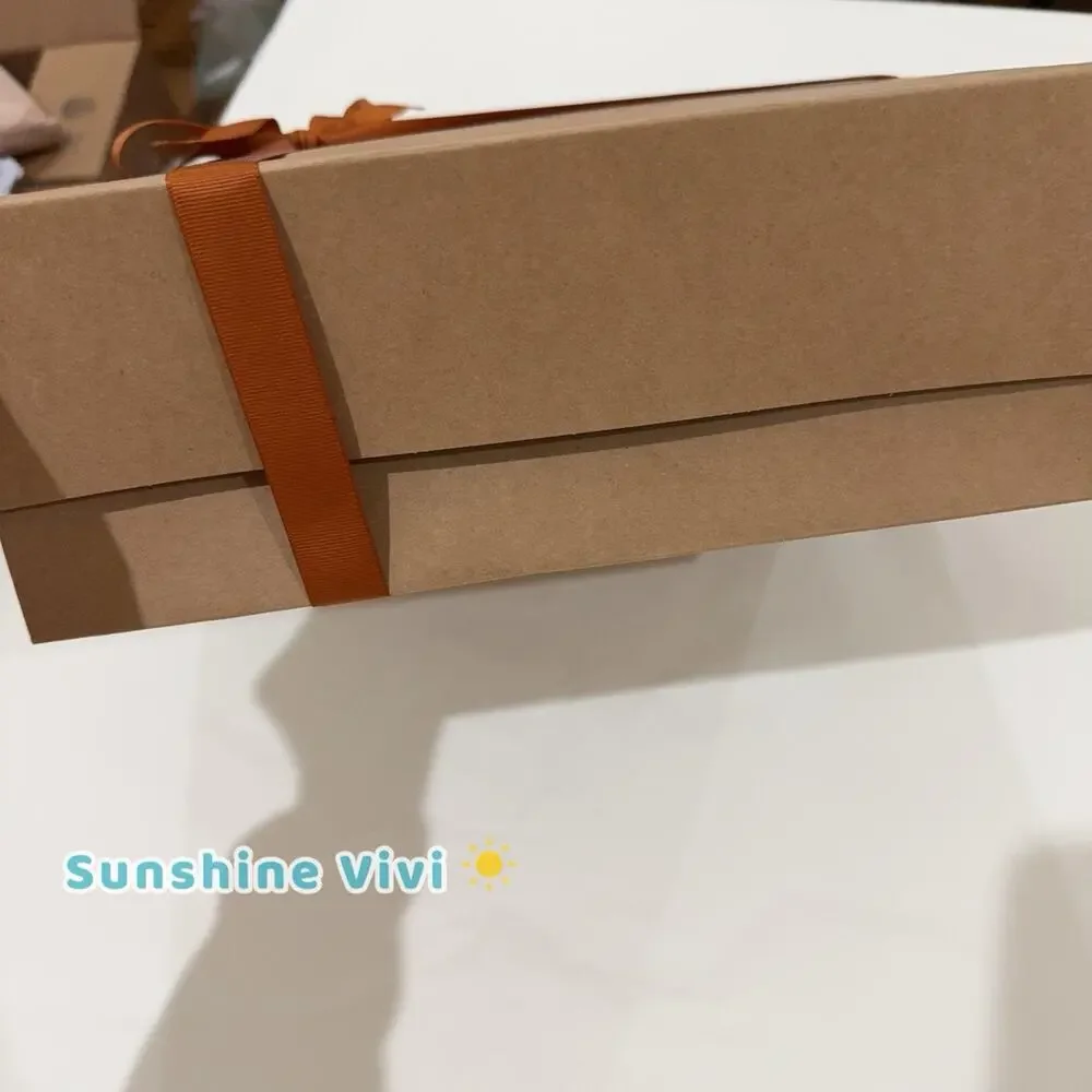 NEW Coach One Piece Gift Box 12.5 x 10.5 x 4.75 inches with ribbon tissue